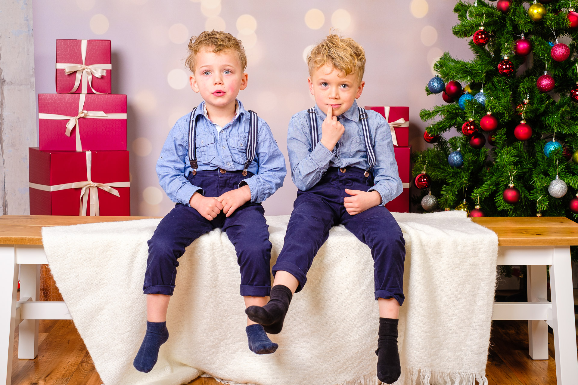 Weihnachten Family-Fotoshootings